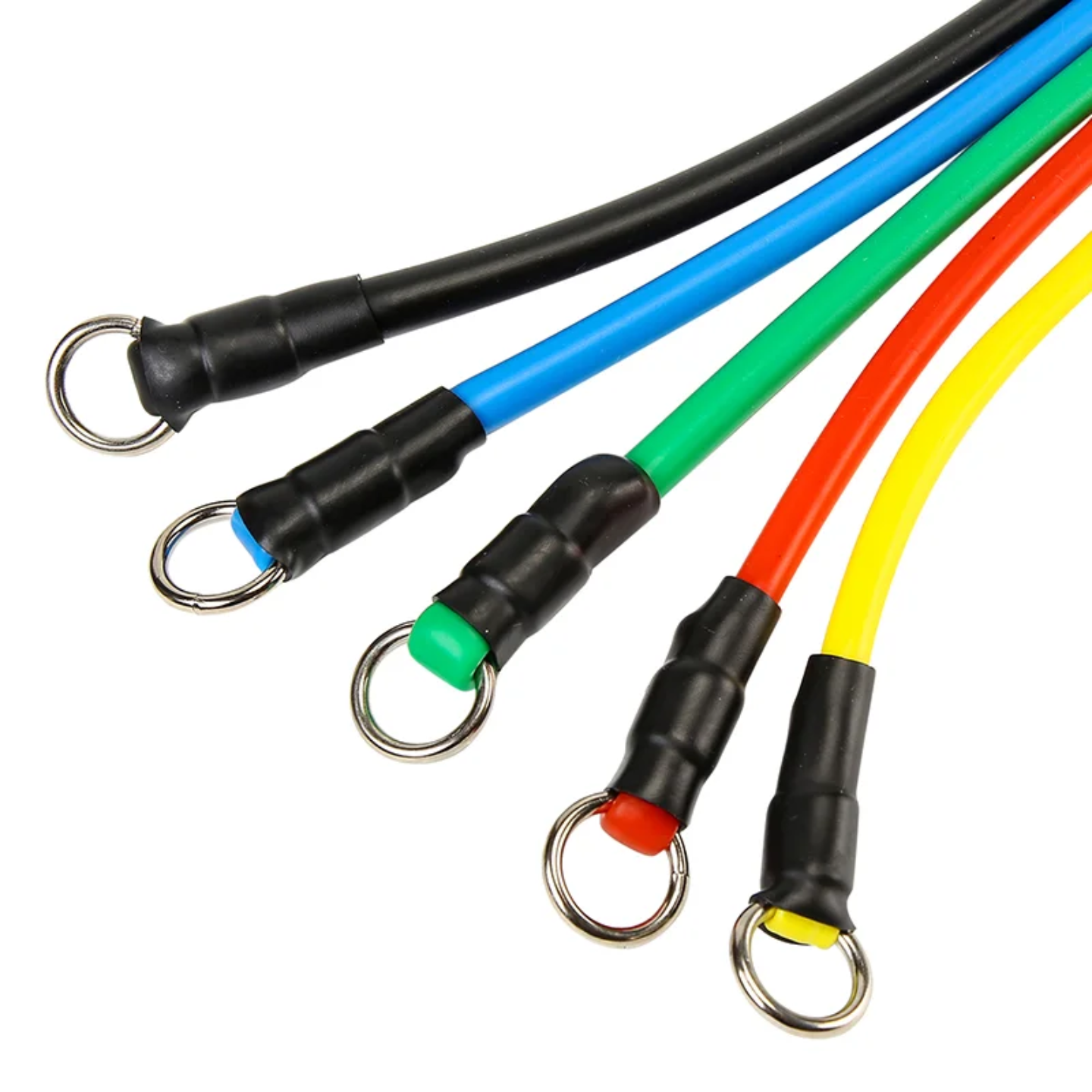 Bandes de résistance pour musculation à la maison.